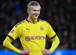 Haaland pleased with goal in Revierderby