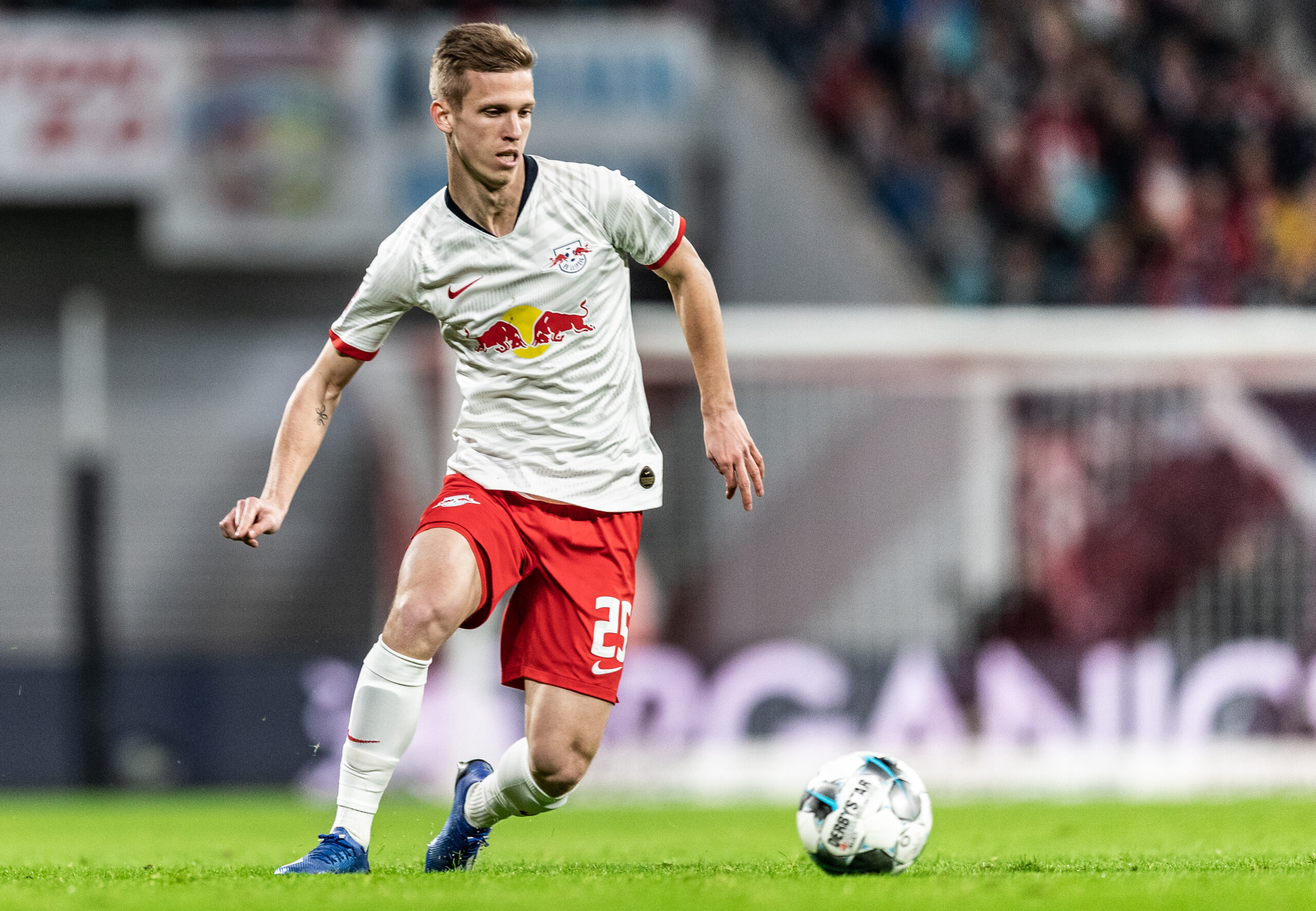 Dani Olmo of RB Leipzig looks on during the UEFA Champions League News  Photo - Getty Images