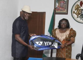 Abia state first lady boosts para-badminton
