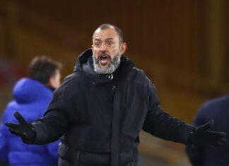 Wolves boss Nuno charged over ref comments