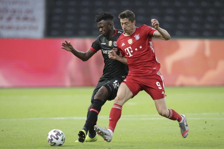 Edmond Tapsoba and the Bayer 04 Leverkusen defence – one reason Leverkusen could contend the BL 2020/21 title.