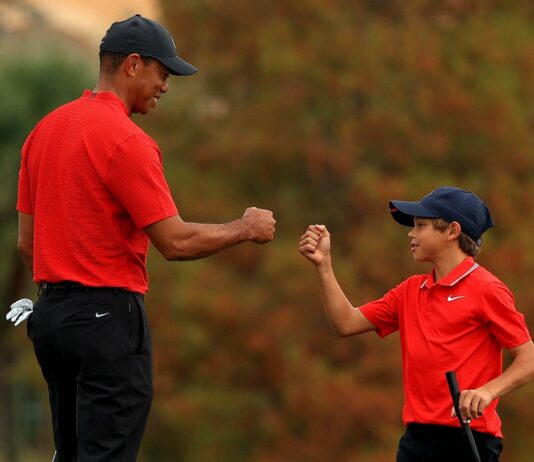 Tiger Woods awake following surgery