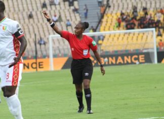 The woman referee blazing a trail at the African Cup of Nations