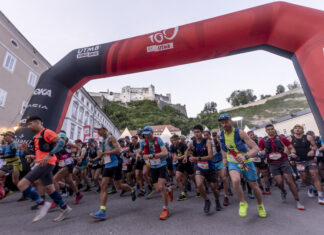 Healy on a high in the hills in Amadeus country