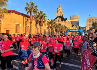 Pink celebrations as thousands complete Totalsports Women’s Races around South Africa