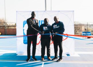 NBA upgrades Alexandra Basketball courts