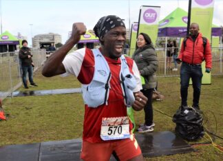 PK and Nadine beat the storm with impressive Gun Run Trail wins