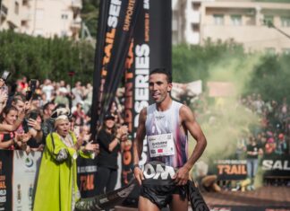 Elhousine leads an Africa 1-2-3 at the Golden Trail World Series Grand Final