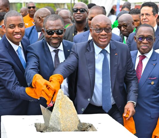 FIFA Groundbreaking for Ivorian National Technical Centre