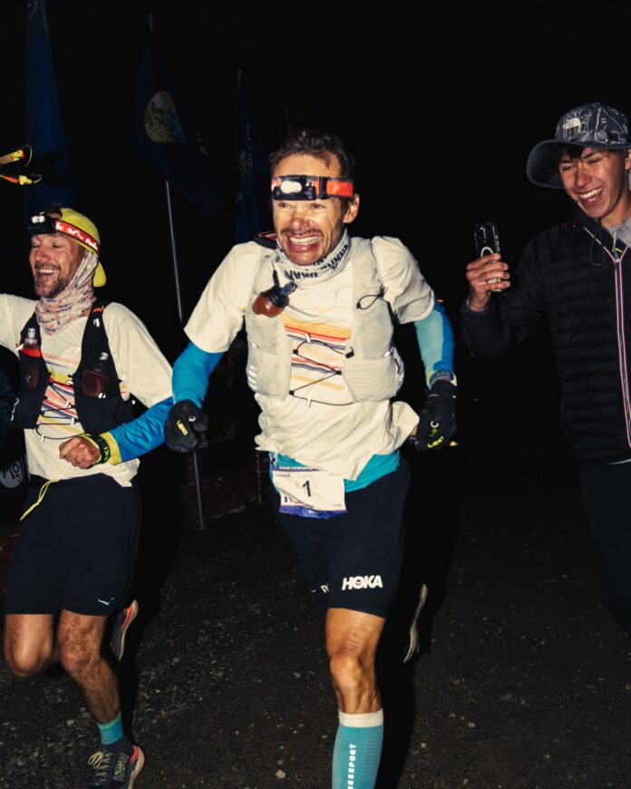 Ludovic Pommeret wins the 2026 Hardrock Endurance Run. Photo - courtesy Ludovic Pommeret