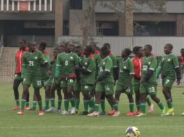 Junior Starlets intensify preparations for U17 women’s world cup Kenya U17 women's team players during a training session in Nairobi. Photo courtesy: FKF