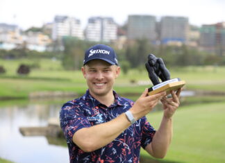South Africa’s Kyle De Beer wins Rwanda Open title Kyle De Beer celebrates with the Rwanda Open trophy in Kigali, Rwanda on September 27, 2026. Photo: Elie Niyokwizerwa, Sunshine Tour