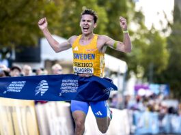 Agnes and Andreas light up Copenhagen at the climax of the World Road Running Championships