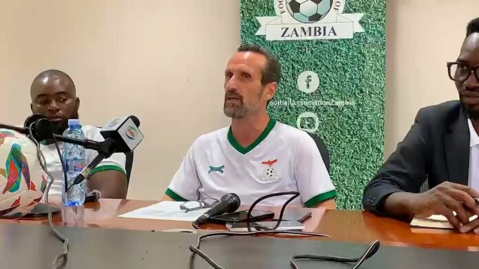 Zambia Futsal national team head coach Andrea Cristoforetti. Photo: Screen grab