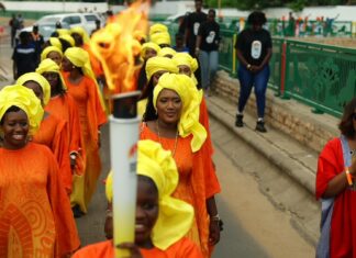 Youth Olympic flame arrives in Senegal ahead of historic 2026 Games Olympic flame arrival in Dakar, Senegal. Photo courtesy: IOC